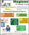 Hand Washing Posters Adult: Healthcare