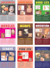Communicable Skin Diseases. Set of 9 Posters. Unlaminated.