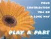 Volunteer / Contribution: Play a Part, Poster
